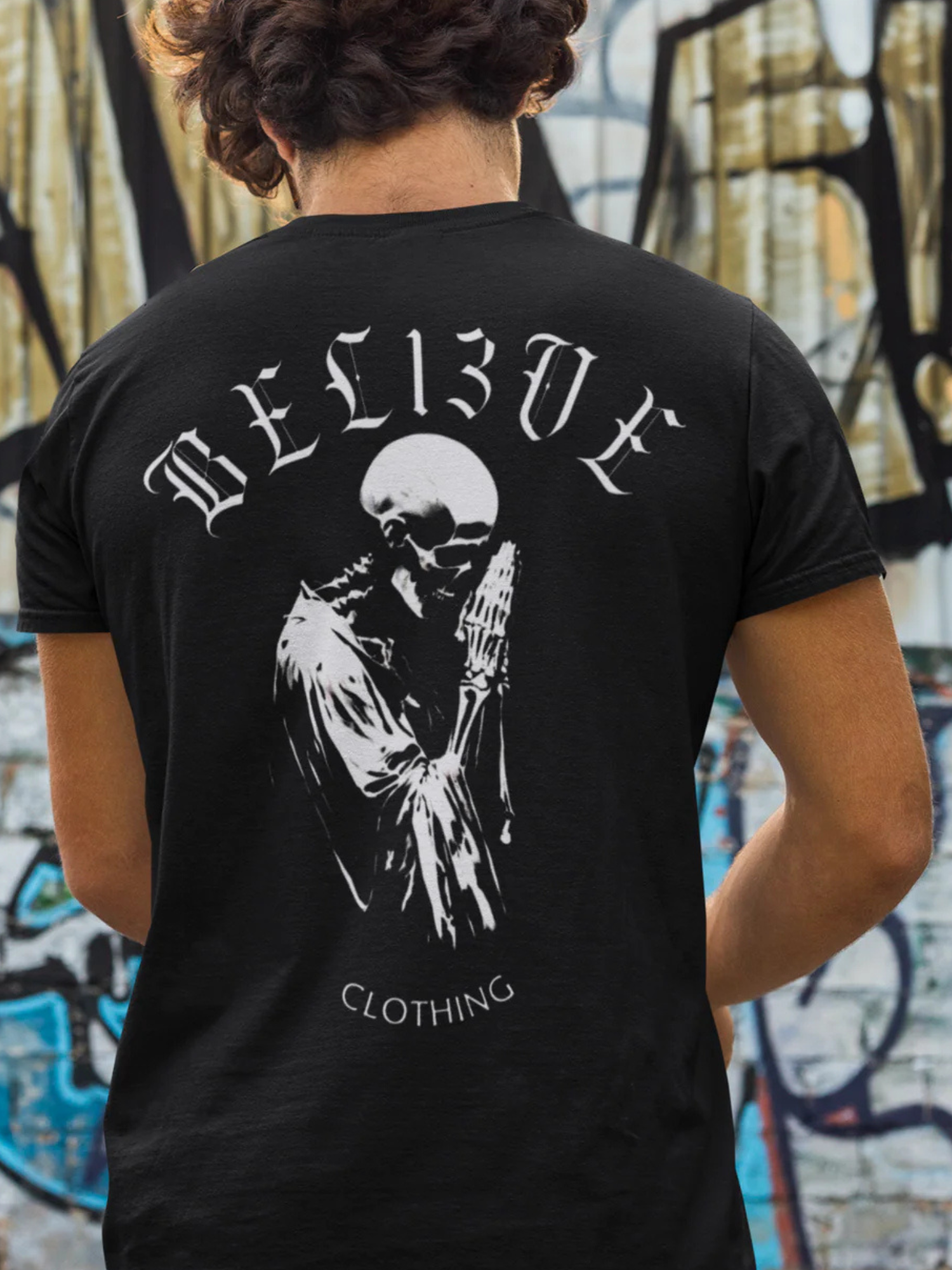Bone Prayer - Black Tee