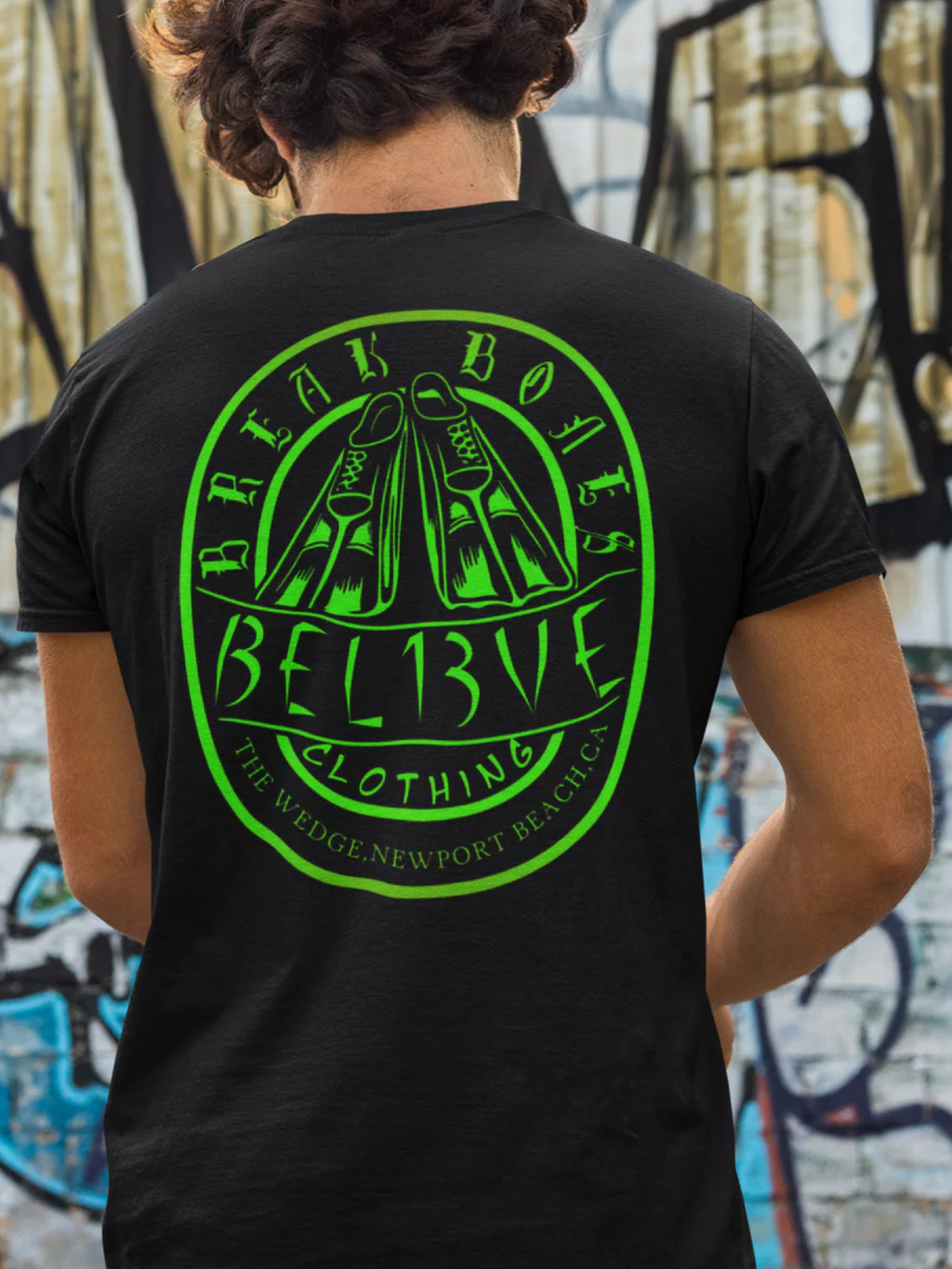 Break Bones - Black Tee