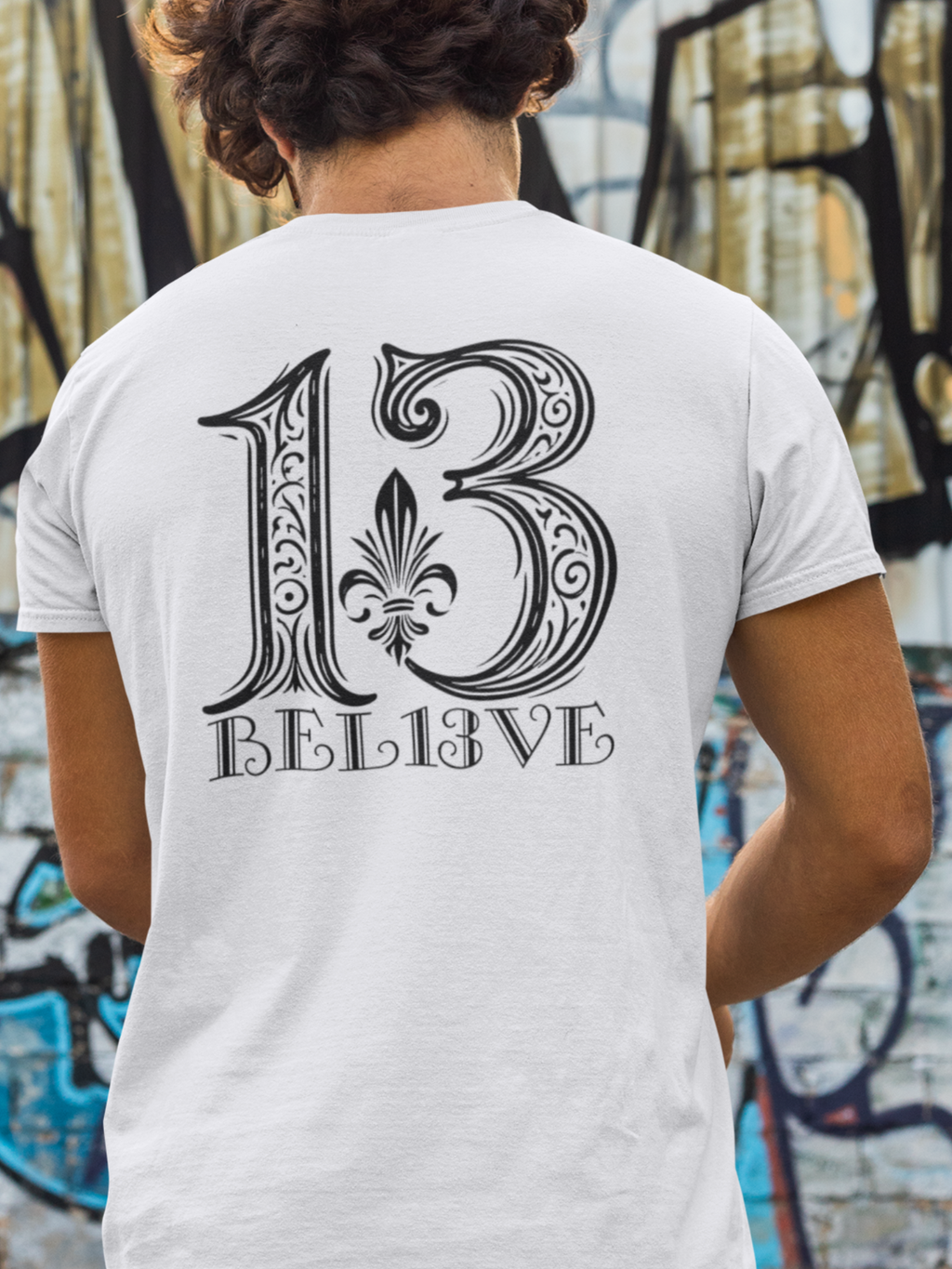Born to Bel13ve - White Tee