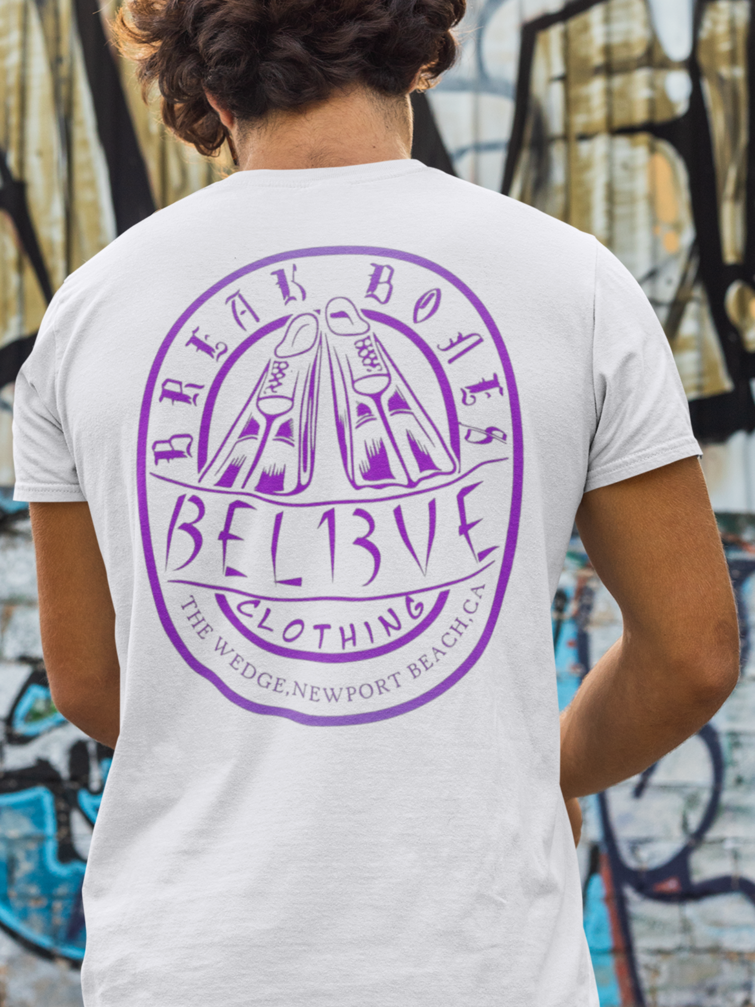 Break Bones - White Tee