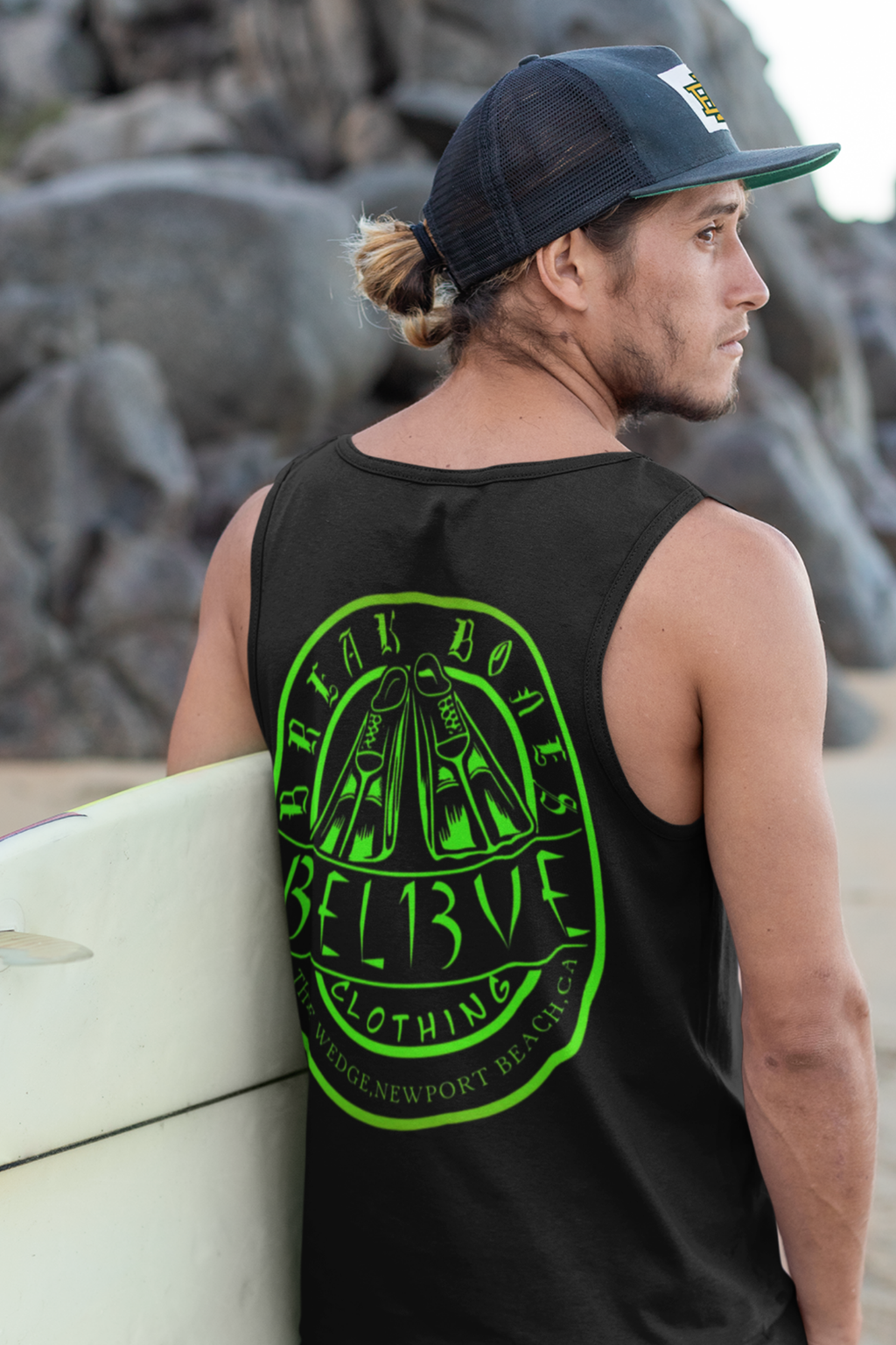 Break Bones - Black Tank Top