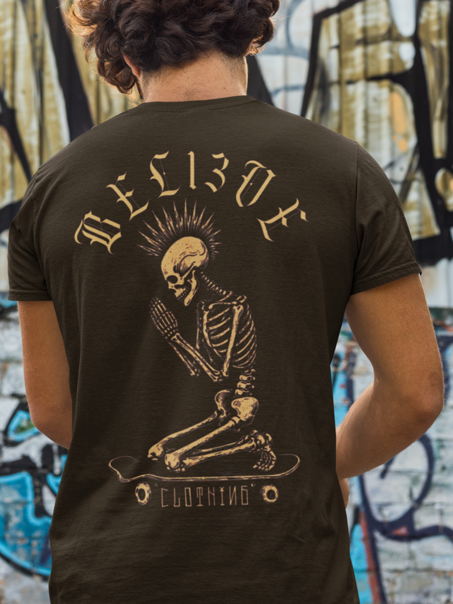 Boneslide - Brown Tee