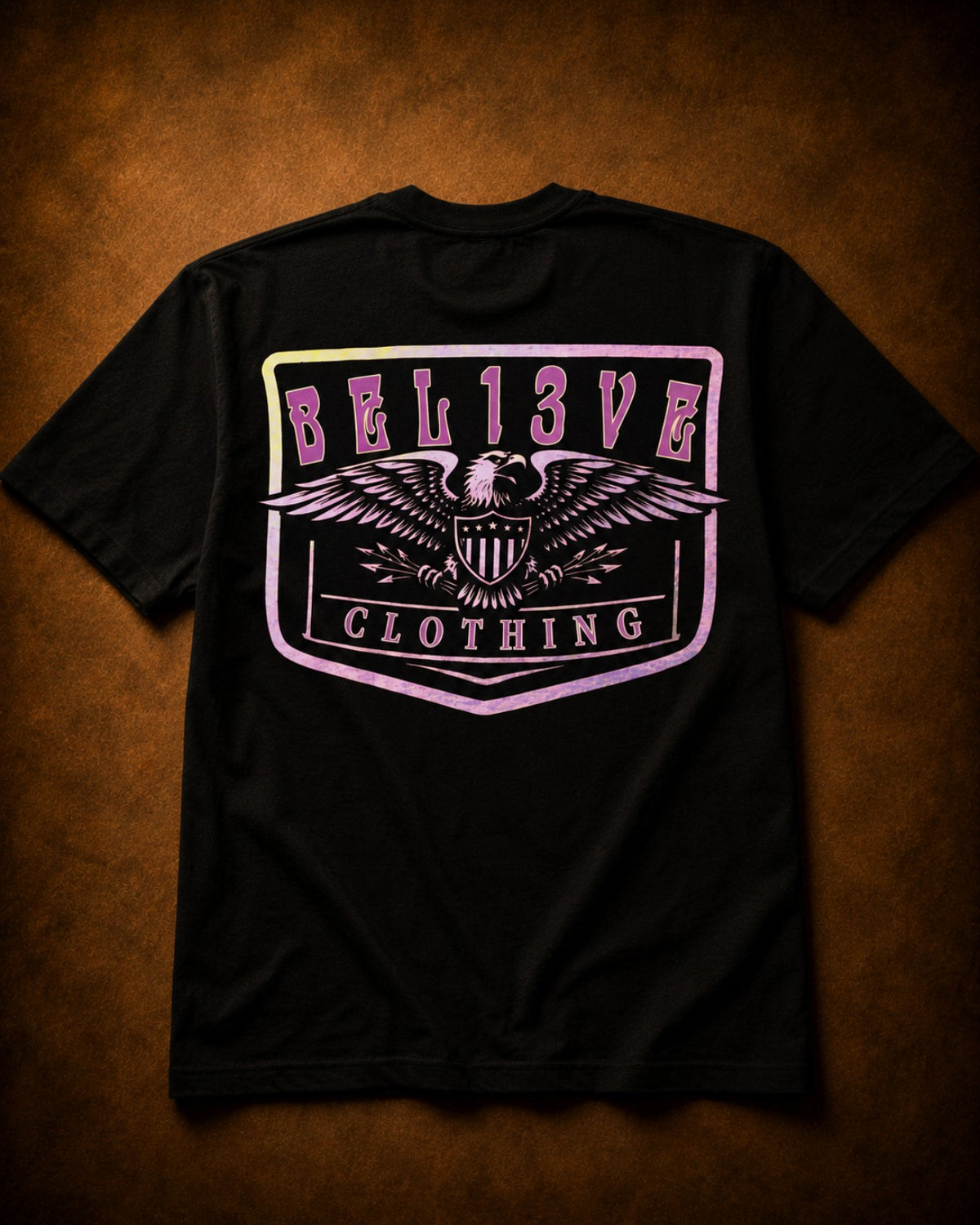 BEL13VE Eagle tee back