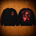 BEL13VE Skater Crewneck front and back