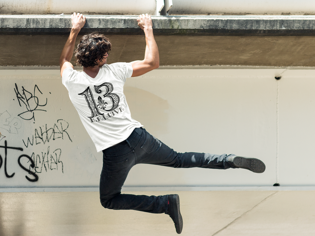 Born to Bel13ve - White Tee