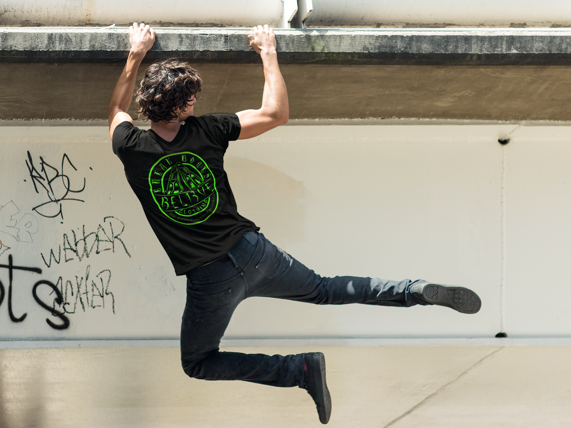 Break Bones - Black Tee