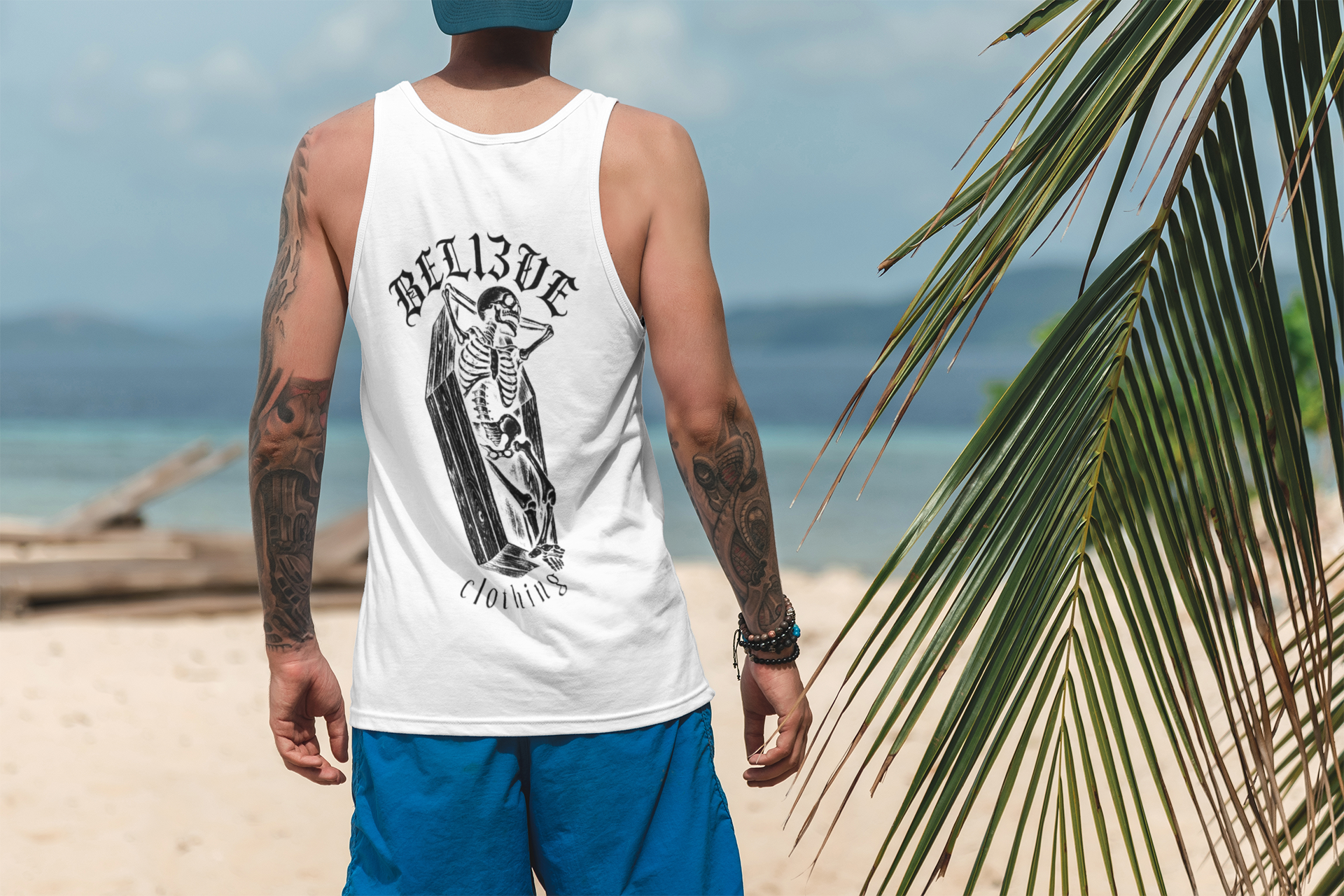 Sleep When You’re Dead - White Tank Top