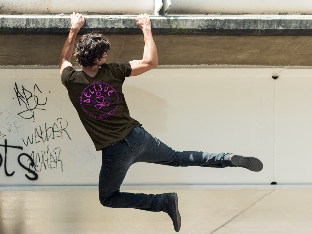 Bel13ve Always - Brown Tee