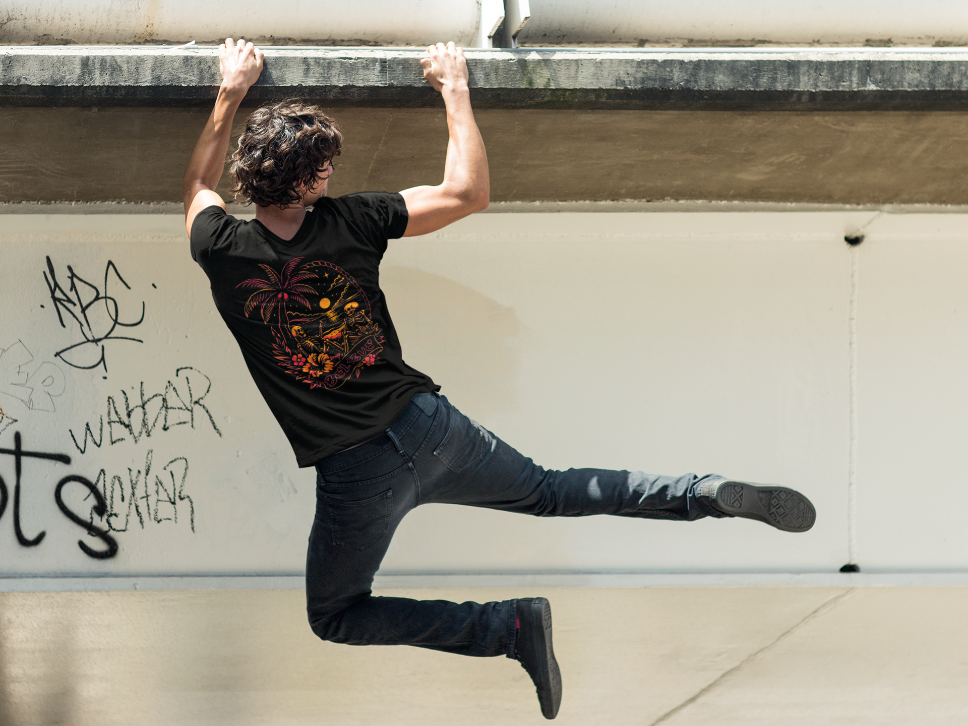 Till Death We Chill - Black Tee