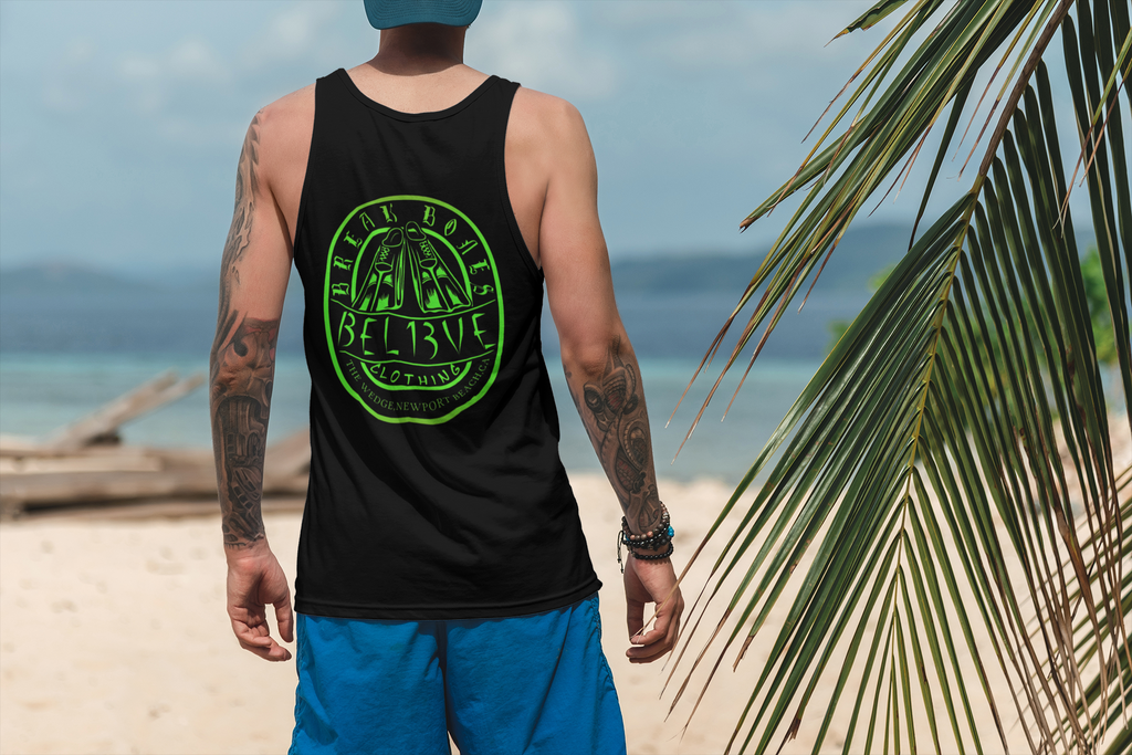 Break Bones - Black Tank Top