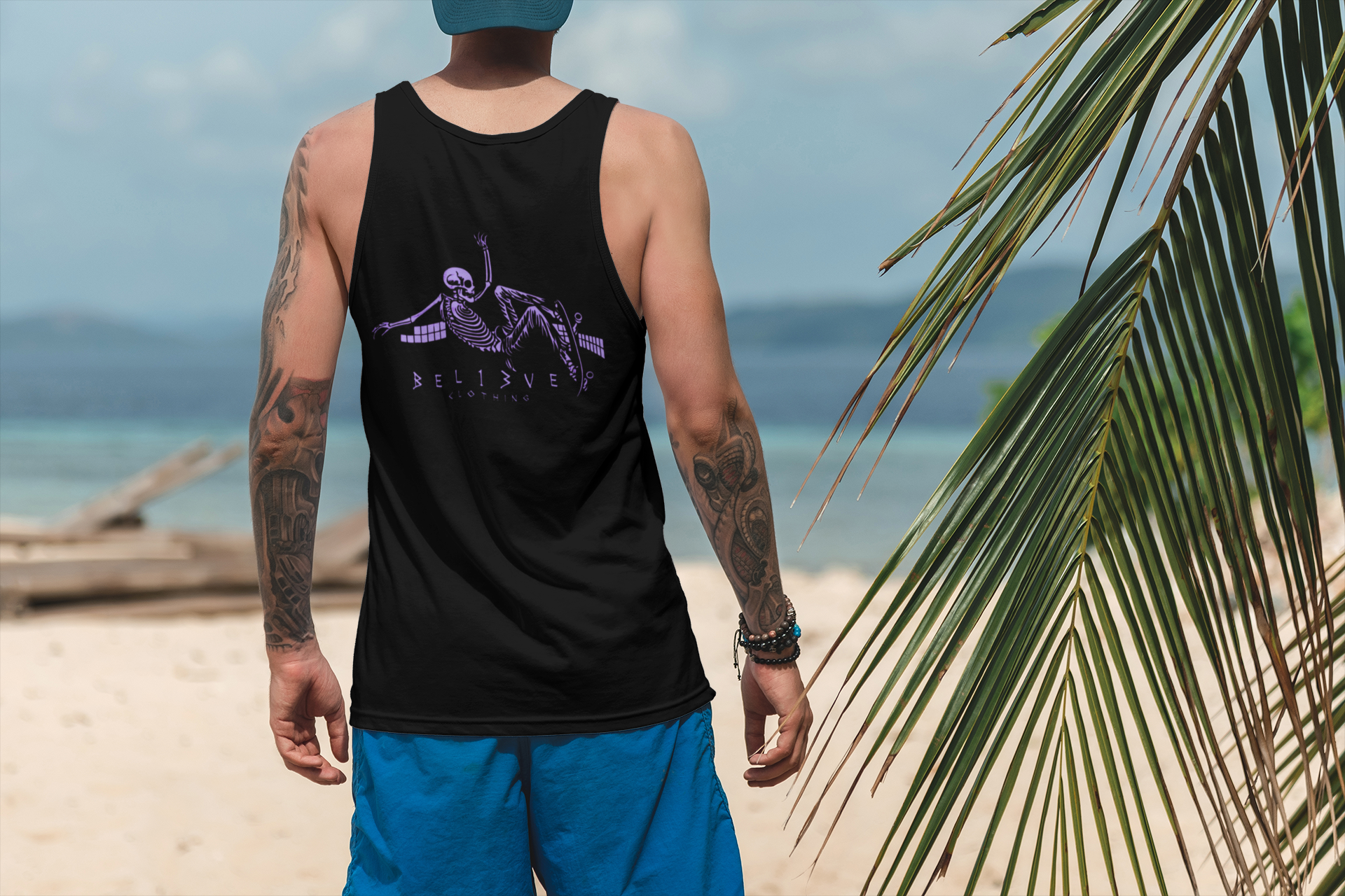 Skull Ride - Black Tank Top