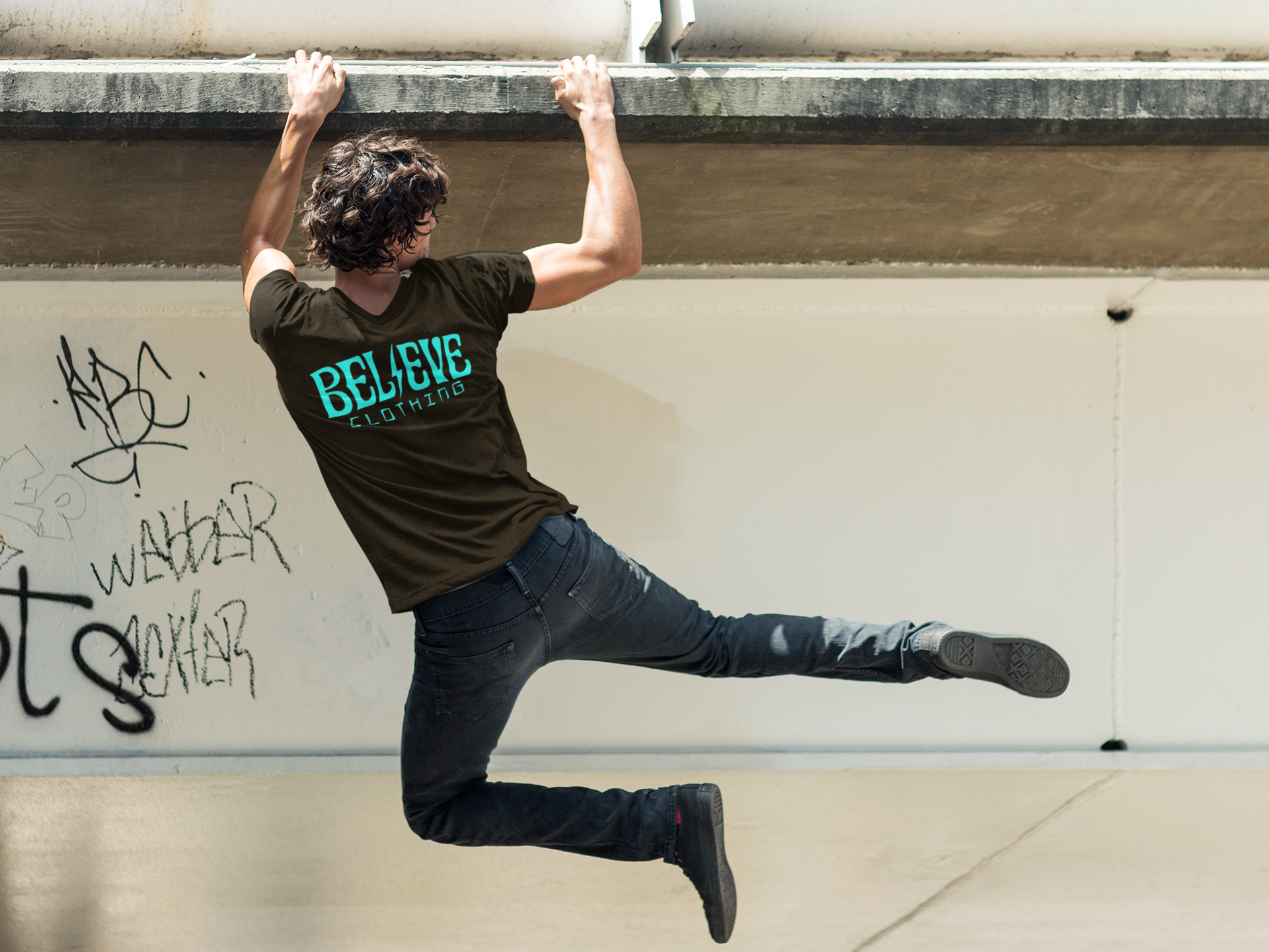 Bel13ve Mode - Brown Tee