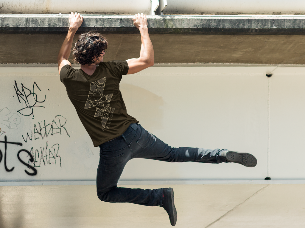 Flash Reaper - Brown Tee