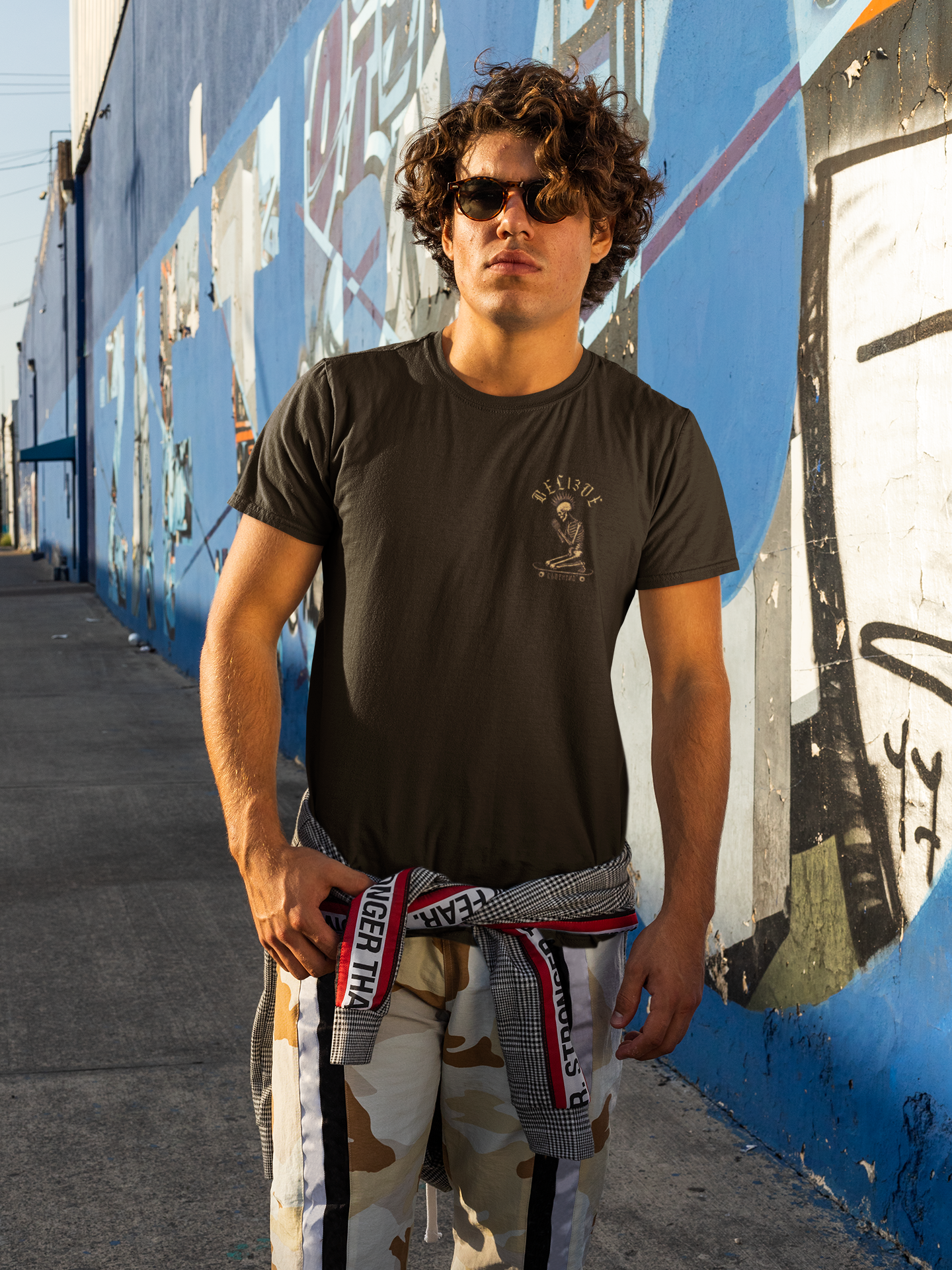 Boneslide - Brown Tee